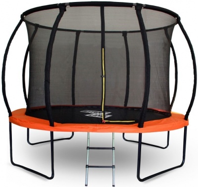 Батут Start Line Fitness 10FT (Global) с внутренней сеткой и пластиковой лестницей