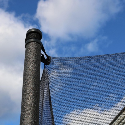 Батут DFC JUMP 6ft складной, с сеткой apple green