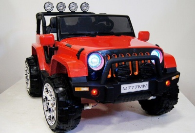 Электромобиль RiverToys JEEP M777MM 4*4 Red
