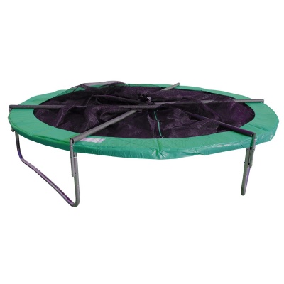 Батут DFC JUMP 10 ft складной, с сеткой green