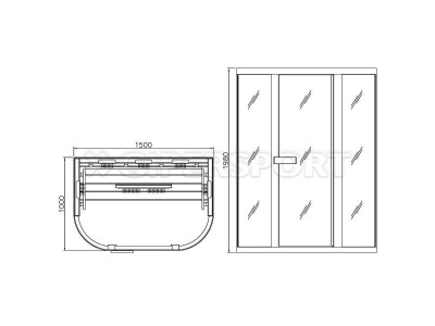 Инфракрасная сауна Kvimol R04-JK71