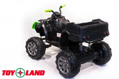 Электроквадроцикл ToyLand 0909 Grizzly Next 4x4 черно-зеленый