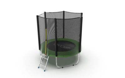 Батут SportElite 3,05м MZ-10FT-M с защитной сеткой внутрь и лестницей