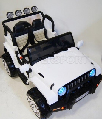 Электромобиль RiverToys JEEP M777MM 4*4 White