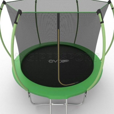 Батут с внутренней сеткой и лестницей EVO JUMP Internal 8ft (Green)