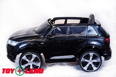Электромобиль ToyLand Audi Q7 высокая дверь черный
