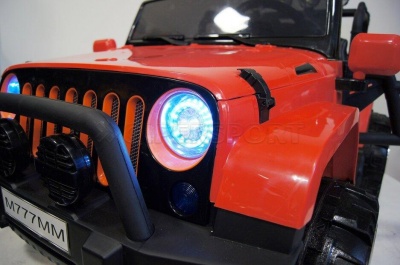 Электромобиль RiverToys JEEP M777MM 4*4 Red