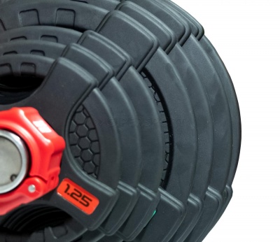 Штанга олимпийская OriginalFitTools 218 кг (диски с двумя хватами)