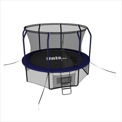 Батут UNIX line 16 ft SUPREME (blue)