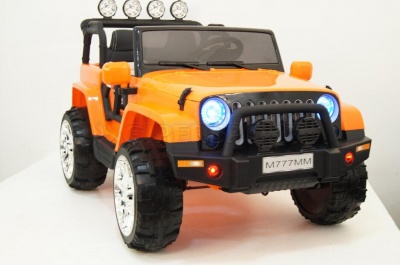 Электромобиль RiverToys JEEP M777MM 4*4 Orange
