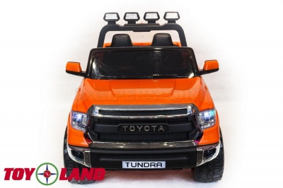 Детский электромобиль ToyLand TOYOTA TUNDRA оранжевый