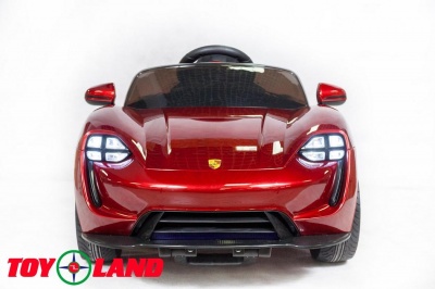Электромобиль ToyLand Porsche Sport QLS 8988 красный (краска)