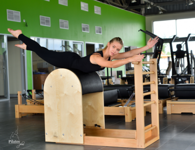 Бочка с лестницей Pilates Plus BL | sportres.ru