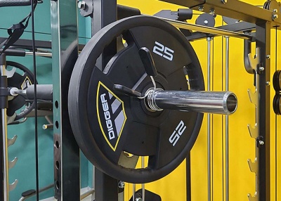 Замок пружинный для олимпийского грифа (пара) Hasttings Digger HD61D4 | sportres.ru