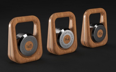 Гиря 14 кг. UNO BRIO Pilates Plus UN-1714 | sportres.ru