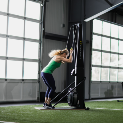 Лыжный тренажер Concept2 SkiErg PM5+подставка | sportres.ru