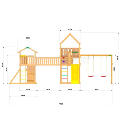Детские городки Jungle Gym JВ11 Памир
