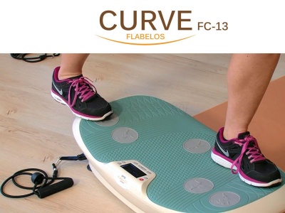 Вибрационная платформа OTO FLABELOS CURVE FC-13 Emerald