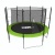 Батут UNIX line Simple 8 ft Green (inside) с лестницей Батут UNIX line Simple 8 ft Green (inside) с лестницей