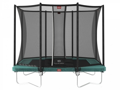 Батут BERG Ultim Favorit Regular 280 Green + защитная сетка Safety Net Comfort