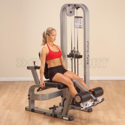 Разгибание ног сидя Body Solid PRO CLUB LINE с весовым стеком 140 кг