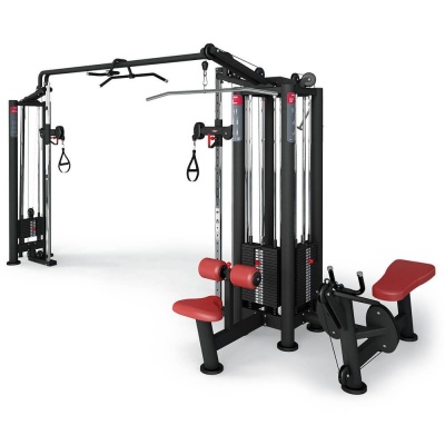 Мультистанция JUNGLE MACHINE HLP с регулируемым кроссовером Panatta 1SC115HLP-1SC124 | sportres.ru