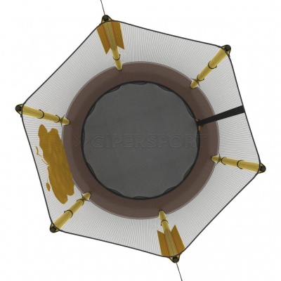 Батут UNIX line 4.6 ft BEE 140 см