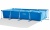 Бассейн каркасный INTEX RECTANGULAR FRAME POOL SET 450х220х84см 28274GN