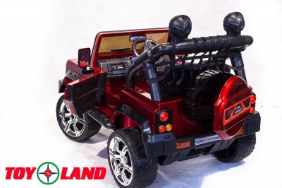 Электромобиль ToyLand LAND ROVER DK-F006 красный
