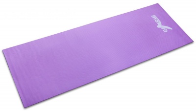 Коврик для йоги MakFit, 172x61x0,6 мм, фиолетовый | sportres.ru