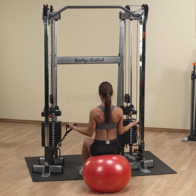 Кроссовер угловой с двумя весовыми стеками Body Solid по 72,5 кг