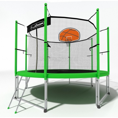 Батут i-Jump Basket 12ft green