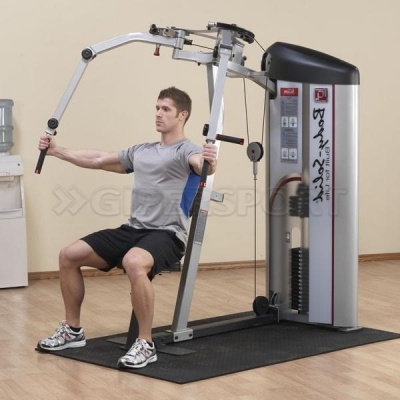 Баттерфляй/Задняя дельта с весовым стеком 95 кг Body-Solid S2PEC-2