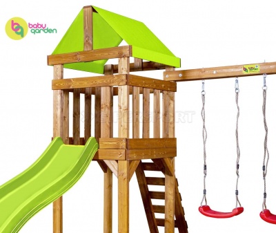 Детская игровая площадка Babygarden Play 2 салатовый