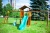 Детские городки Jungle Cottage + Rock +SwingModule Xtra + Рукоход с гимнастическими кольцами