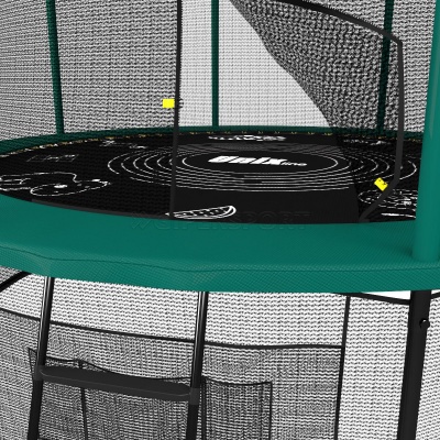 Батут UNIXline SUPREME GAME 8 ft (green)