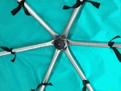 Батут Optifit Like Green 8ft с зеленой крышей