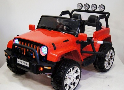 Электромобиль RiverToys JEEP M777MM 4*4 Red