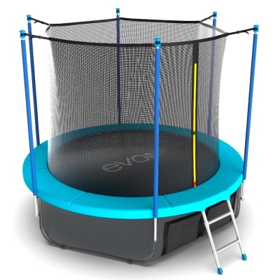 Батут с внутренней сеткой EVO JUMP Internal 12ft (Wave) + нижняя сеть