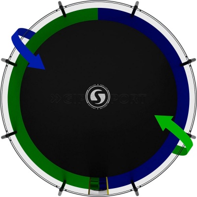 Батут OPTIFIT JUMP 16FT синий