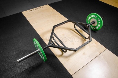Гриф Yousteel Olympic Trap/ Hex Bar