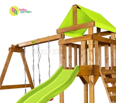Детская игровая площадка Babygarden Play 4 салатовый