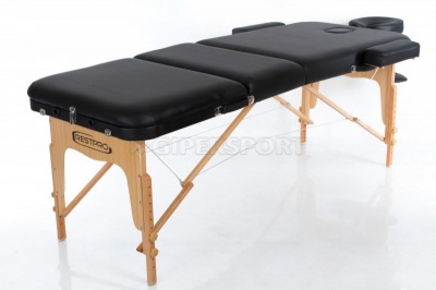Складной массажный стол RESTPRO VIP 3 Black