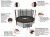 Батут UNIX line 8 ft Black&Brown (inside)