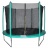 Батут 8FT 2,44м SportElite FOLD складной, с защитной сеткой, с чехлом FR-40-8FT