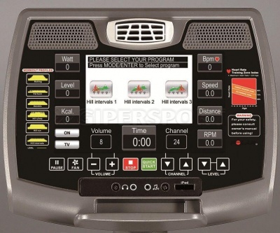 Вертикальный велотренажер Aerofit 9900B 10"LCD
