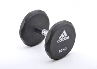 Гантель обрезиненная Adidas 15 кг