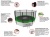 Батут Unix 14 ft outside (green)