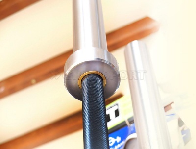Гриф для кросс-тренинга двуцветный до 679 кг Original FitToolls без центральной насечки