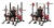 Силовая башня (3-в-1) Panatta 1HP233 | sportres.ru